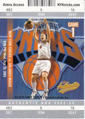 Keith Van Horn #83 Basketball Cards 2003 Fleer Authentix Prices