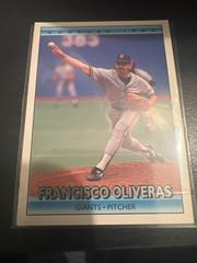Fransico Oliveras #702 Baseball Cards 1992 Donruss Prices