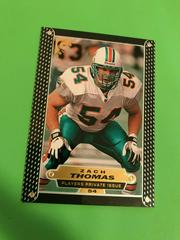 Zach Thomas [Player's Private Issue] Football Cards 1997 Topps Gallery Prices
