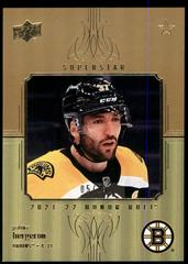 Patrice Bergeron [Rainbow Gold] Hockey Cards 2021 Upper Deck Honor Roll Prices