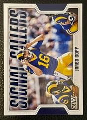 Jared Goff [Signal Callers] Football Cards 2018 Score Signal Callers Prices