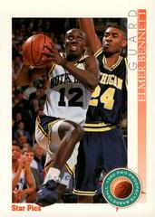 Elmer Bennett #55 Basketball Cards 1992 Star Pics Prices
