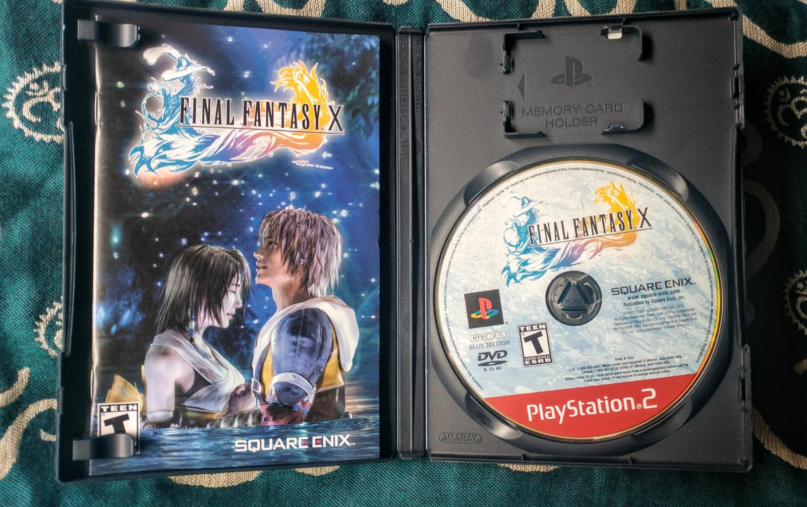 Final Fantasy X | Item, Box, and Manual | Playstation 2