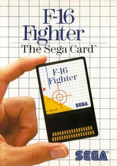 F-16 Fighter [Sega Card] Cover Art