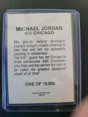 Jordan Back | Michael Jordan Basketball Cards 1994 Upper Deck Special Edition