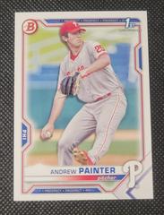 Andrew Painter #BD-10 Baseball Cards 2021 Bowman Draft Prices
