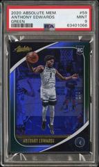 Anthony Edwards [Green] Basketball Cards 2020 Panini Absolute Memorabilia Prices