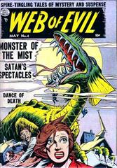 Web of Evil #4 (1953) Comic Books Web of Evil Prices
