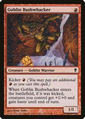 Goblin Bushwhacker [Foil] Magic Zendikar Prices
