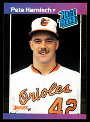 Pete Harnisch Baseball Cards 1989 Donruss Prices