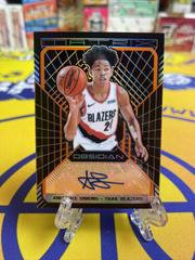 Anfernee Simons [Orange] #MA-ASM Basketball Cards 2018 Panini Obsidian Matrix Autographs Prices