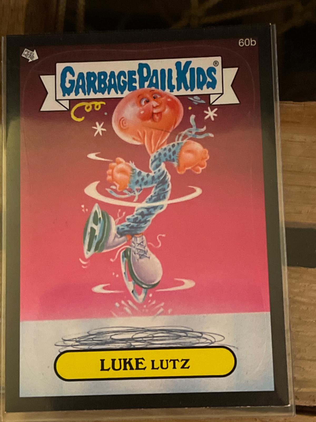 LUKE Lutz [Black] #60b 2014 Garbage Pail Kids