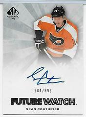Sean Couturier [Autograph] #246 Hockey Cards 2011 SP Authentic Prices