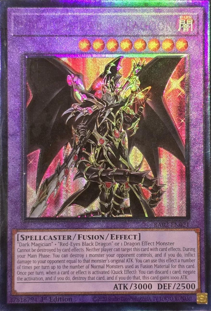 Red-Eyes Dark Dragoon [Misprint] RA02-EN021 YuGiOh 25th Anniversary Rarity Collection II