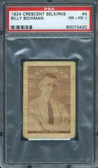 Billy Bowman #4 Hockey Cards 1924 Crescent Selkirks Prices