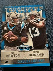 cam newton,kelvin benjamin touchdown tandems Football Cards 2014 Panini Contenders Prices