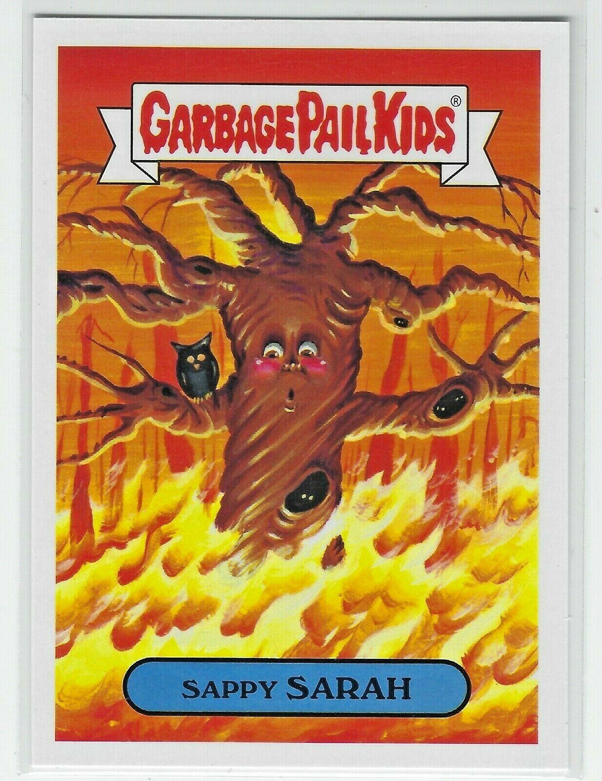 Sappy SARAH #3b Garbage Pail Kids Adam-Geddon