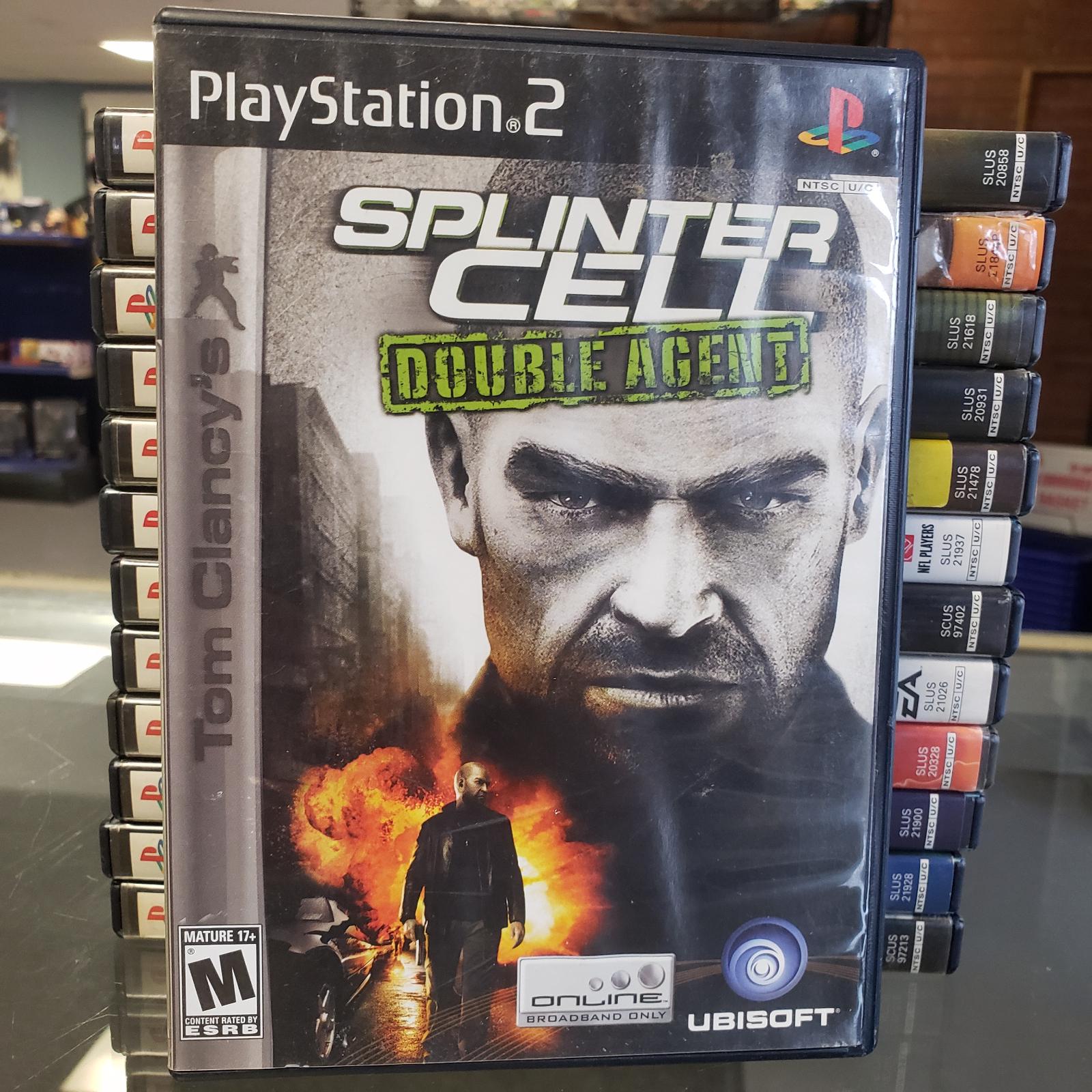 Splinter Cell Double Agent Item Box And Manual Playstation 2