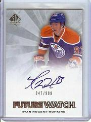Ryan Nugent Hopkins [Autograph] #248 Hockey Cards 2011 SP Authentic Prices
