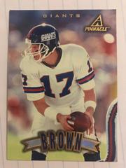 Dave Brown #95 Football Cards 1997 Pinnacle Prices