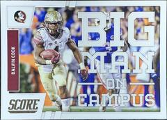Dalvin Cook Football Cards 2017 Panini Score Big Man on Campus Prices