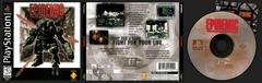 Front/Back Cover & Disc | Epidemic Playstation