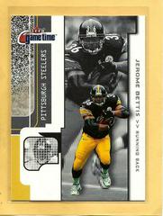 Jerome Bettis #17 Football Cards 2001 Fleer Game Time Prices