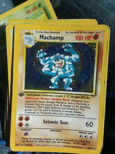 Machamp [Shadowless] | Ungraded | Pokemon Base Set