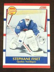 Stephane Fiset Hockey Cards 1990 Score Prices