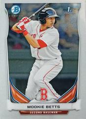 Mookie Betts [Chrome] Baseball Cards 2014 Bowman Prospects Prices