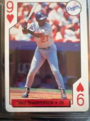 Mike Sharperson [9 of Hearts] Baseball Cards 1992 U.S. Playing Card All Stars Prices