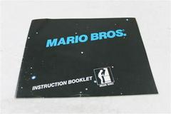 Mario Bros - Manual | Mario Bros NES