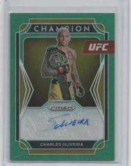 Charles Oliveira [Green] Ufc Cards 2022 Panini Prizm UFC Champion Signatures Prices