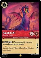 Maleficent - Monstrous Dragon #113 Lorcana First Chapter Prices