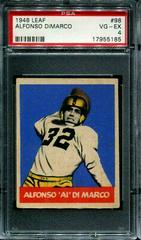 Alfonso DiMarco Football Cards 1948 Leaf Prices