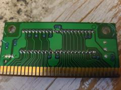 Circuit Board (Reverse) | Side Pocket Sega Genesis