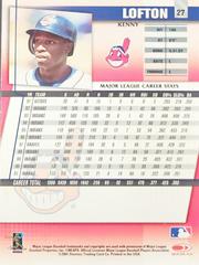 Rear | Kenny Lofton Baseball Cards 2002 Donruss Best of Fan Club