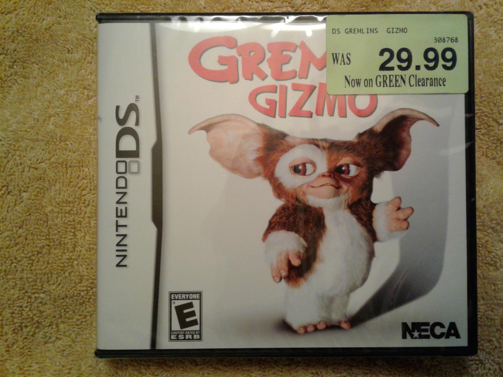 Gremlins Gizmo | New Item, Box, and Manual | Nintendo DS