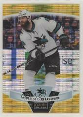 Brent Burns [Seismic Gold] Hockey Cards 2019 O Pee Chee Platinum Prices