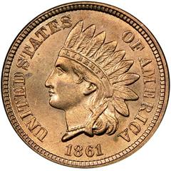 1861 Coins Indian Head Penny Prices