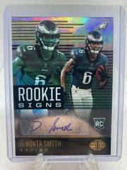 DeVonta Smith [Gold] Football Cards 2021 Panini Illusions Rookie Signs Autographs Prices