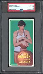 Pete Maravich #123 [Rookie] 1970 Topps | Pete Maravich Basketball Cards 1970 Topps