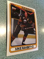 Mike Ramsey #102 Hockey Cards 1990 Topps Prices
