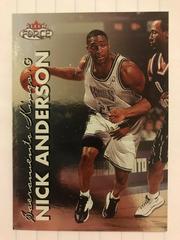 Nick Anderson Basketball Cards 1999 Fleer Force Prices