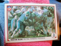 Houston Oilers [Halting Forward Progress] Football Cards 1983 Fleer Team Action Prices
