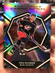 Cole Sillinger #DC-CS Hockey Cards 2021 Upper Deck Black Diamond Cutters Prices