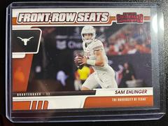 Sam Ehlinger [RED] Football Cards 2021 Panini Contenders Draft Picks Front Row Seats Prices