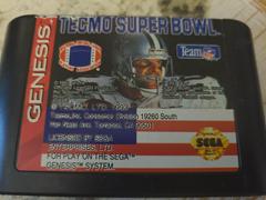Cartridge (Front) | Tecmo Super Bowl Sega Genesis