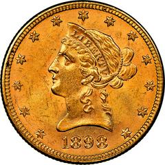 1898 [PROOF] Coins Liberty Head Gold Double Eagle Prices