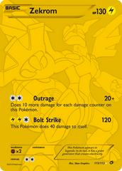 Zekrom #115 Pokemon Legendary Treasures Prices
